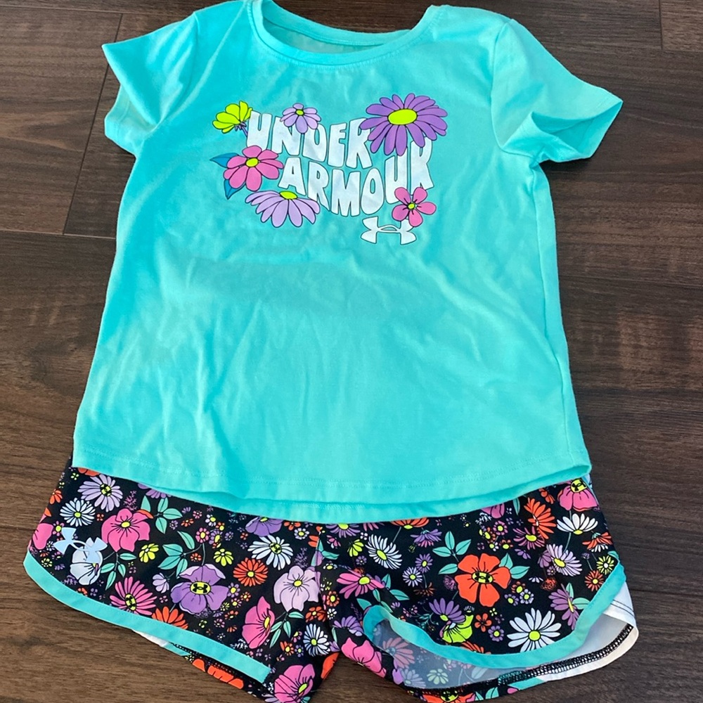 Under Armour short and shirt set